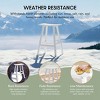 WestinTrends Outdoor Patio Adirondack Counter Height Stool Chair - 3 of 4