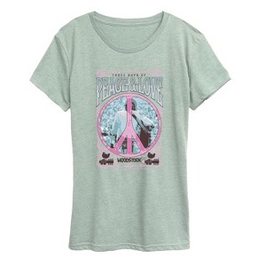 Women's - Woodstock - Three Days Short Sleeve Graphic T-Shirt - 1 of 3