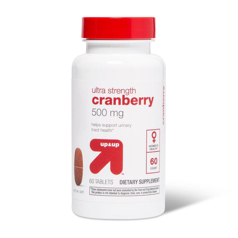 Cranberry Dietary Supplement Tablets - 60ct - up &#38; up&#8482;, 1 of 5