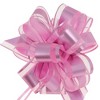 Unique Bargains Matte Bows for Gift Wrapping Christmas Decorative 47.24"x1.97" 3Pcs - 3 of 4