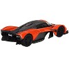 Aston Martin Valkyrie Maximum Orange with Carbon Top Limited Edition to 2640 pieces Worldwide 1/64 Die Cast Model Car by Mini GT - 3 of 3
