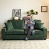 Karl Home |35 inch Wide Corduroy Loveseats Sofa - 2 of 4