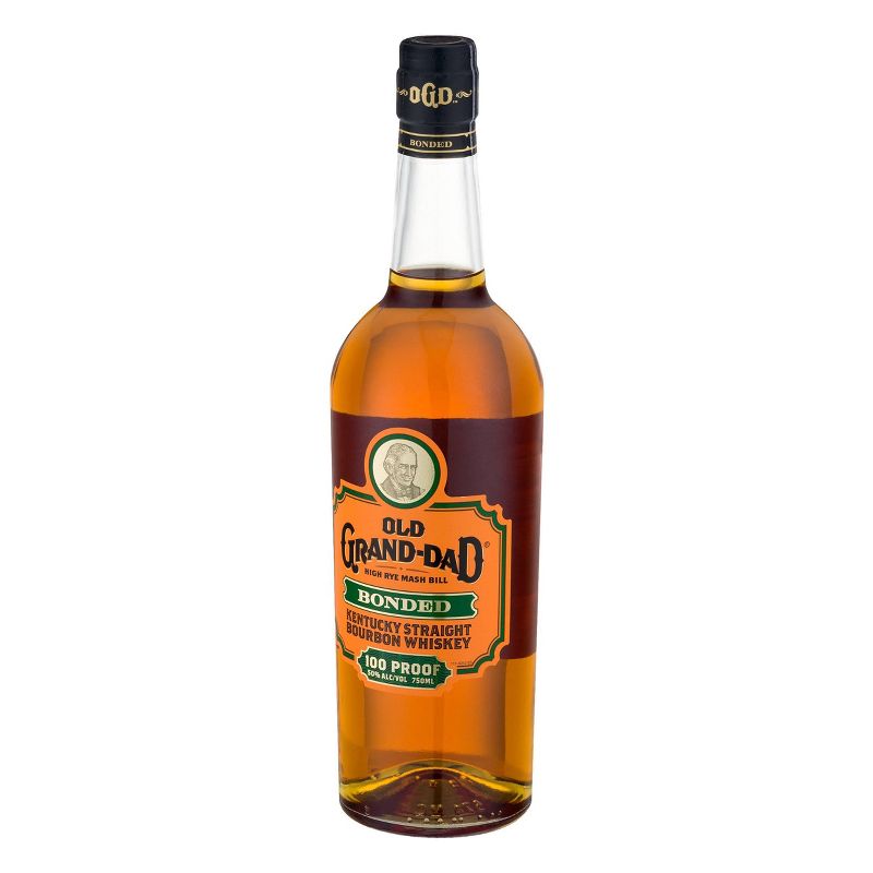 Old Grand Dad 100P Bonded Bourbon Whiskey - 750ml Bottle, 4 of 6