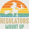 Junior's Design By Humans Regulators Mount Up Halloween Witch By RedBirdLS T-Shirt - 2 of 3