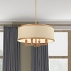 Livex Lighting Park Ridge 4 - Light Chandelier in  Antique Gold Leaf - 3 of 4