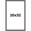 PosterPalooza | Deco Black Picture Frame - UV Acrylic, Foam Board Backing, Hanging Hardware - 2 of 4