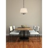 Elegant Lighting Maple Collection Pendant D17 H13.75 Lt:4 Black Finish - 2 of 4