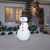 Gemmy Christmas Inflatable Snowman, 6 ft Tall, Multi - 2 of 4