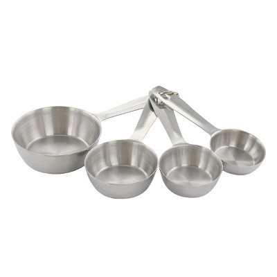 Cuisipro Stainless Steel Measuring Cup and Spoon Set 