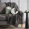11"x9" Lit Moon Novelty Shaped Throw Pillow - Hyde and EEK! Boutique™ - 2 of 4