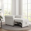3-in-1 Convertible Sofa Bed, Folding Accent Chair, Pull-Out Sleeper Chair with Adjust Backrest - ModernLuxe - 2 of 4
