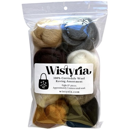 Wistyria Editions 100% Wool Roving