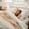 100% Organic Cotton Percale Duvet Cover and Sham Set by Bare Home - 3 of 4