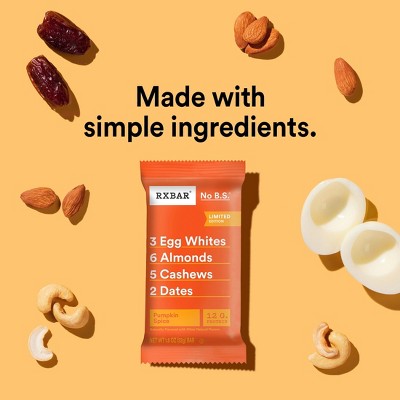 RXBAR Pumpkin Spice Protein Bars - 12g Protein - 9.15oz/5ct