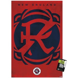 Trends International MLS New England Revolution - Logo 25 Unframed Wall Poster Prints - 1 of 4