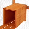 AZL1 Life Concept Pet Crates and Houses Large Outdoor Cat Enclosure with Multi Level Platforms Sun Shade, Orange, 108.26"*68.31"*59.84" - 4 of 4