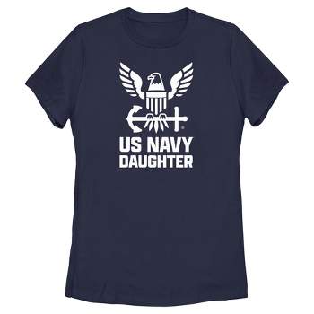 Women's United States Navy Official Eagle Logo Daughter T-Shirt