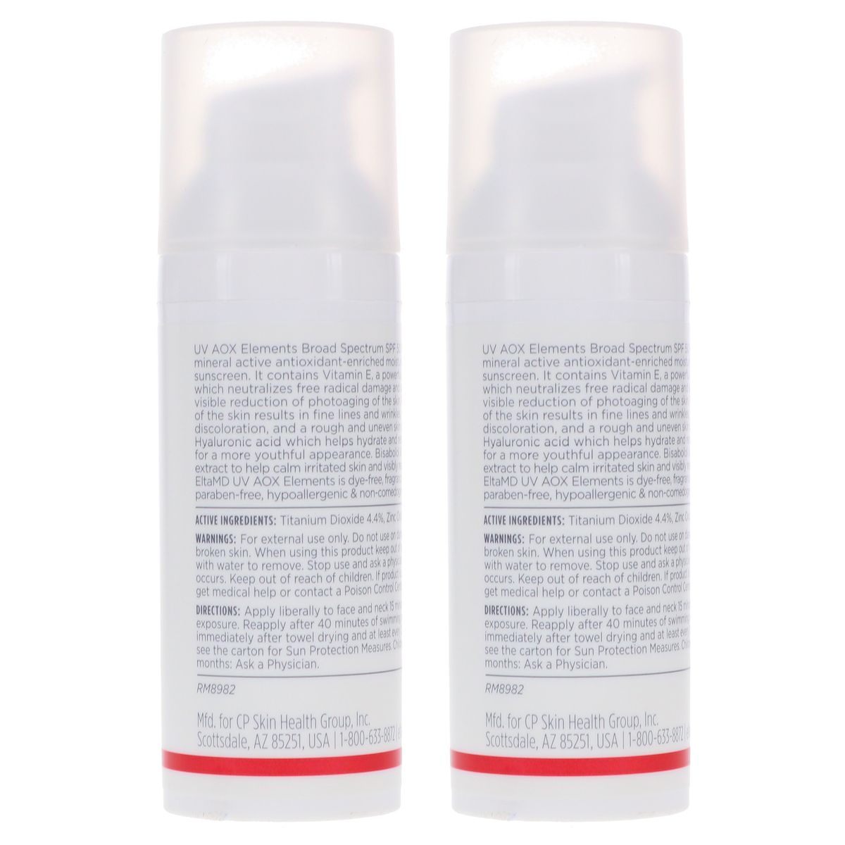 EltaMD UV AOX Elements Broad Spectrum SPF 50 Tinted Face Sunscreen 1.7 oz 2 Pack - thumbnail 3