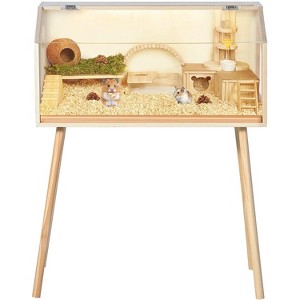 Poplar multi-layer board hamster cage no small size 81.28 * 40.64 * 101.60cm - 1 of 1