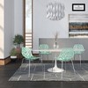 LeisureMod Asbury Stackable Dining Chair, Set of 4 - 2 of 4