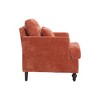 Sapphtopaz 1pc Chenille Accent Chair Upholstered Sofa Lounge Chair with Wood Frame, Living Room Chair Comfy Chair Tufted Club Chair for Living Room - 4 of 4