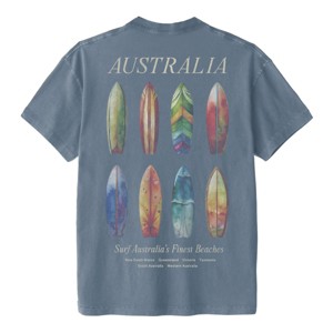 Men's Australia Surfboards Short Sleeve Graphic T-Shirt