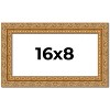 PosterPalooza | Panoramic Contemporary Gold Picture Frame - UV Acrylic, Foam Board Backing, Hanging Hardware - 2 of 4