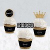 Big Dot of Happiness Hoco Dance - Cupcake Decoration - Homecoming Cupcake Wrappers and Treat Picks Kit - Set of 24 - 3 of 4