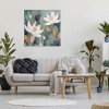 Stupell Industries Lilies on Geometric Pattern, 36" x 36" - 2 of 4