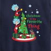Boys' - The Cat in the Hat - Christmas Is A Family Thing Graphic Long Sleeve Fleece Sweatshirt - 2 of 4