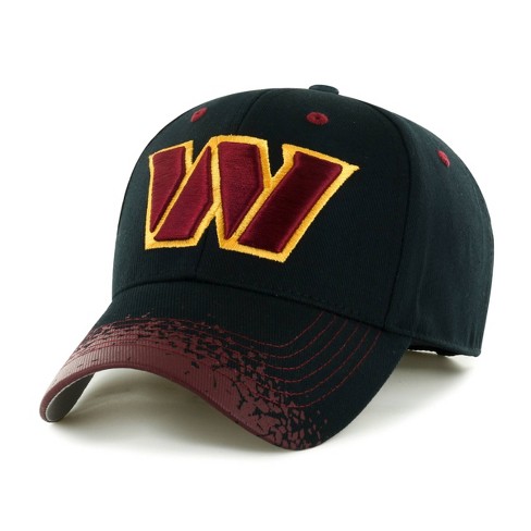 Nfl Washington Commanders Black Spray Hat : Target