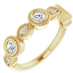 Pompeii3 3/4Ct Diamond Wedding Ring Anniversary Band in White or Yellow Gold - 1 of 2