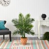 Nearly Natural 45-in Areca Palm Artificial Tree in in Terra-Cotta Planter (Real Touch) - 3 of 4