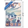 Trends International Star Wars: Hoth - Visit Hoth Framed Wall Poster Prints - 3 of 4