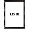 PosterPalooza | 13x18 Bamboo Picture Frame, UV Acrylic, 4 Finishes - Brown, Black, Gold, and Natural - 2 of 4