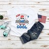 The Juniper Shop Red White and Cool Popsicle Toddler Short Sleeve Tee - 2 of 4
