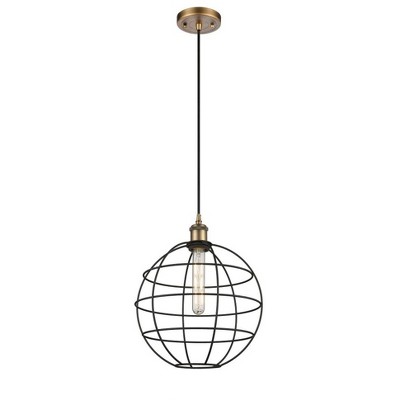 Innovations Lighting Lake Placid 1 - Light Pendant in  Brushed Brass