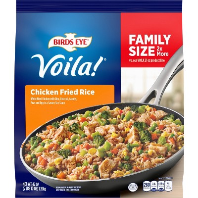 Birds Eye Voila! Family Size Frozen Chicken Fried Rice - 42oz : Target