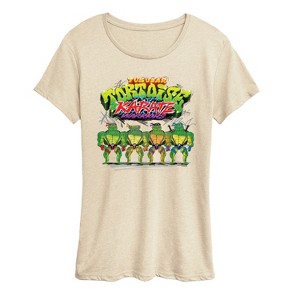 Women's - Teenage Mutant Ninja Turtles - TMNT Turtles Short Sleeve Graphic T-Shirt - 1 of 4
