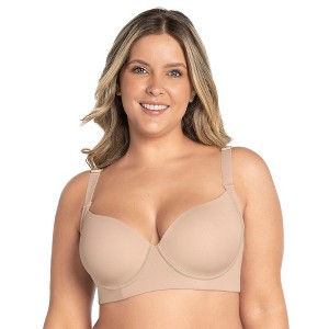LeSensuel Full Coverage Underwire Bra T-Shirt Womens Bras - Beige - 1 of 4