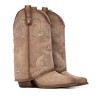 XTI Women's Suede Foldover Booties 144467 - 4 of 4