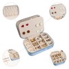 Unique Bargains Small Portable Velvet Travel Jewelry Organizer Case - 3 of 4