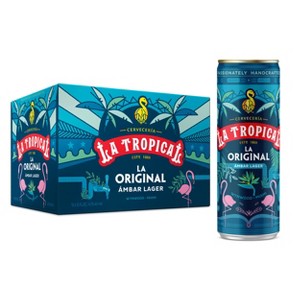 Cerveceria La Tropical La Original Amber Lager Beer - 12pk/12 fl oz Cans - 1 of 4
