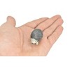 Collectible Wildlife Gifts | Hedgehog, Hedgie, Rubber Animal, Educational, Realistic, Hand Painted,  Model,   Gift,    1 1/2"  F1671 B63 - 3 of 4