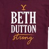 Men's - Yellowstone - Beth Dutton Strong Short Sleeve Graphic T-Shirt - 2 of 4
