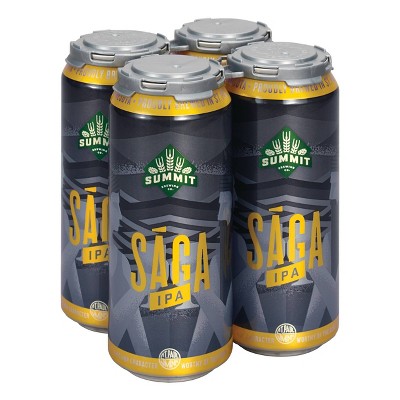 Summit Saga IPA Beer - 4pk/16 fl oz Cans