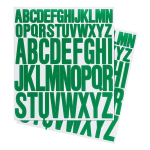 Unique Bargains Vinyl Self-Adhesive Indoor Outdoor Decorative Stickers 12 Sheets - 1 of 4