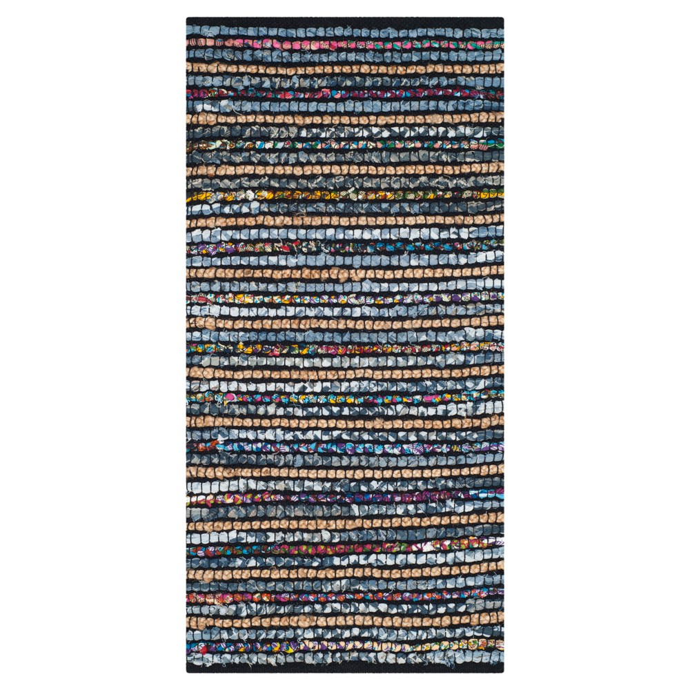 Cara Natural Fiber Accent Rug - Multi / Natural (2'3inx4') - Safavieh