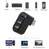 Sanoxy High Speed 3 Port USB 3.0 Multi HUB Splitter Expansion Desktop PC Laptop Adapter - 4 of 4