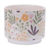 Stone Floral Patterned Planter (Set of 3) - 4 of 4